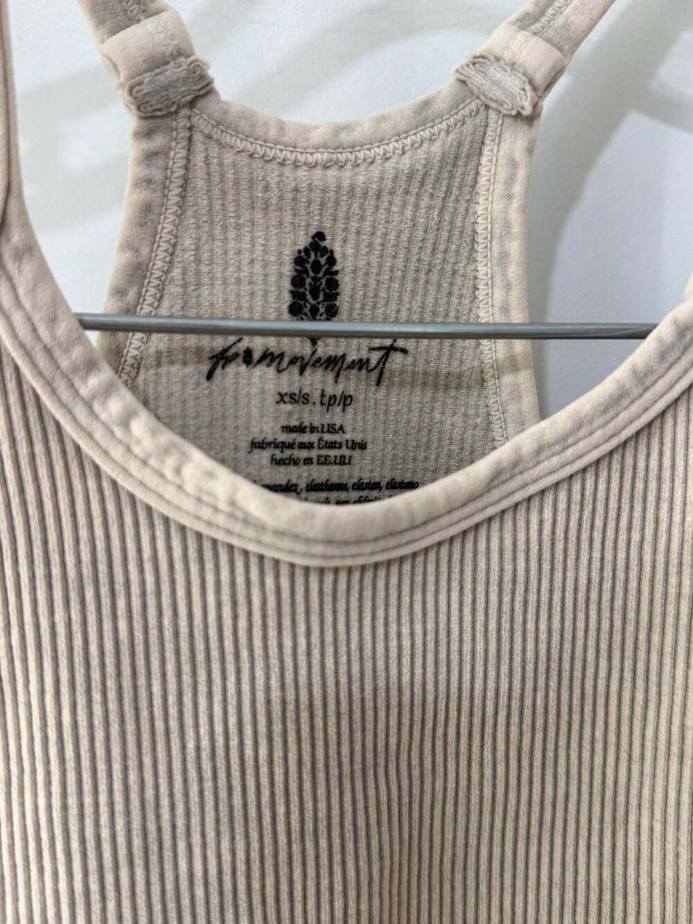 FP Movement Happiness Runs Ribbed Cropped Tank Top - Picture 3 of 5